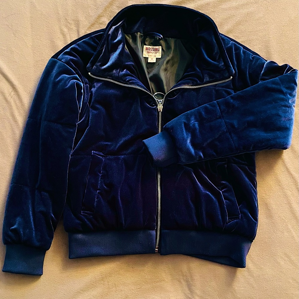 Mossimo Velvet Bomber Jacket